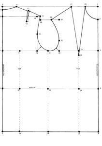 Bodice block diagram - Jane White Tuition