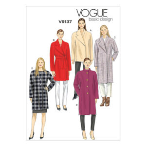 Vogue sewing pattern for Coat Making Course - Jane White Tuition