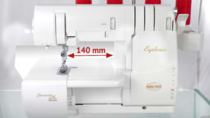 baby lock Euphoria cover stitch machine wide throat